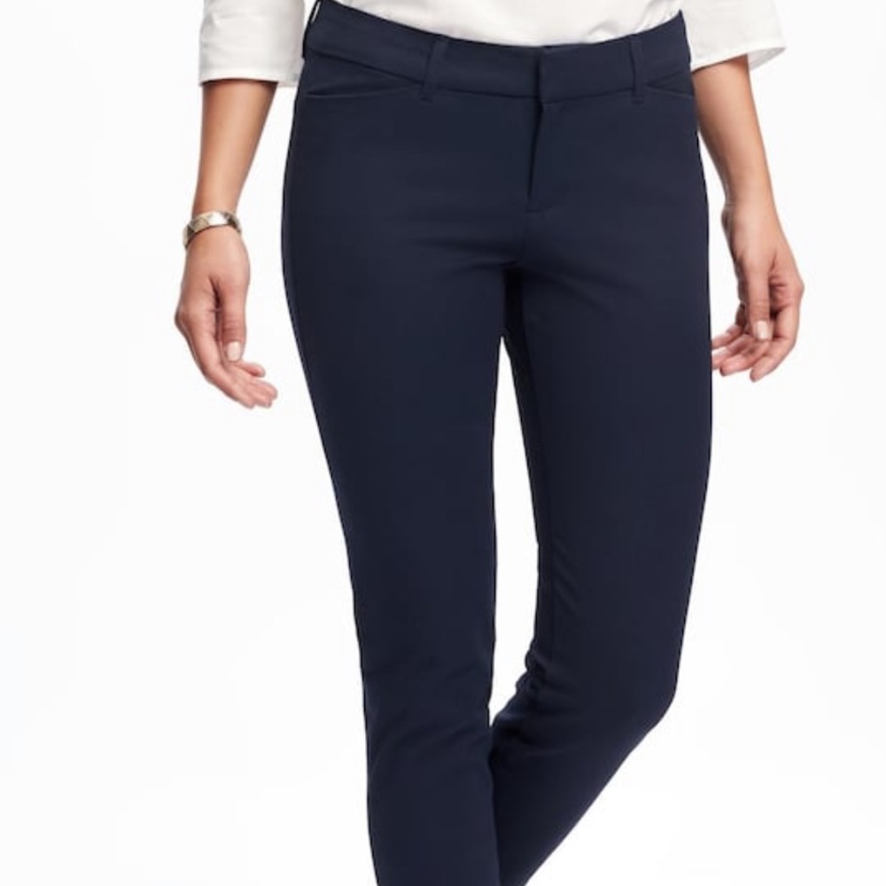 Old Navy Mid-Rise Pixie Full-Length Pants